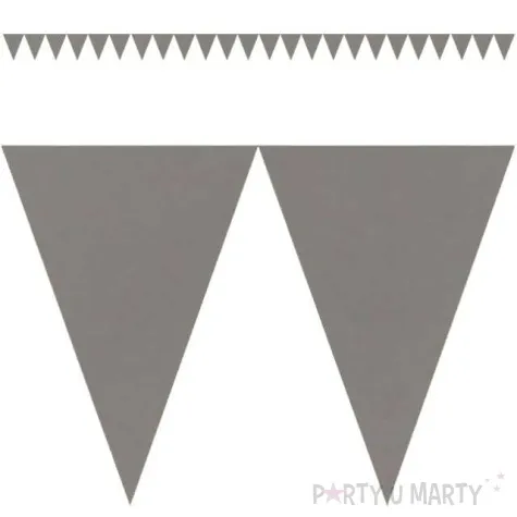 baner flagi classic diy srebrny 450 cm