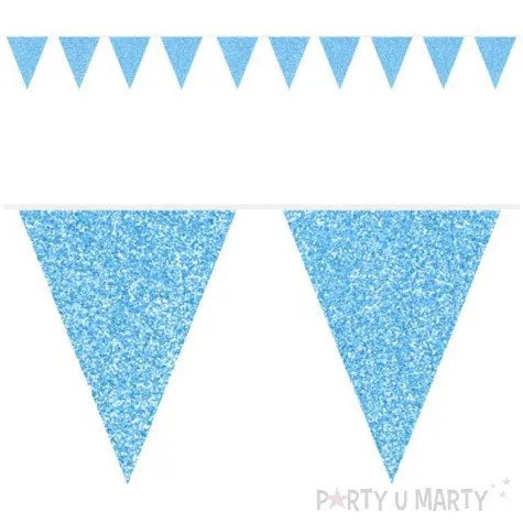 baner flagi classic niebieski brokatowy folat 600 cm