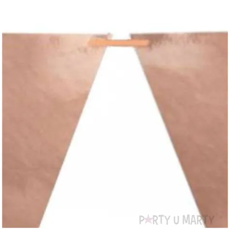 baner flagi classic rozowe zloto dekoracjepolska 160 cm