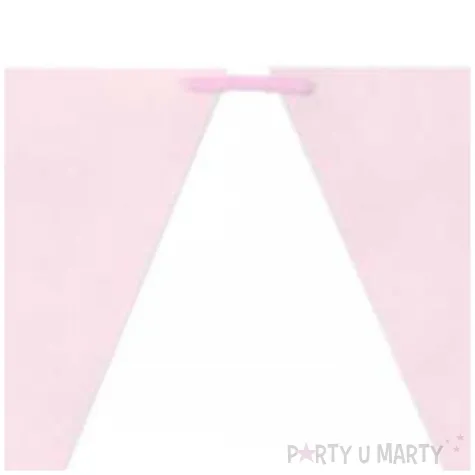 baner flagi classic rozowy dekoracjepolska 160 cm