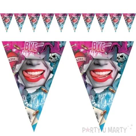 baner flagi dangerous girl guirca 3 m