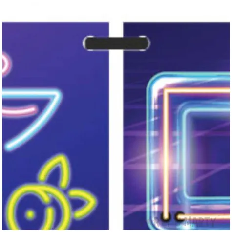 baner flagi disco neon congee 5m