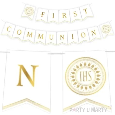 baner flagi first communion ihs godan 300 cm