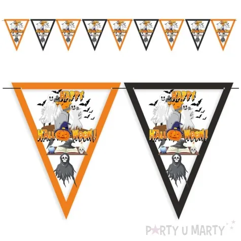 baner flagi happy halloween 3 6 m