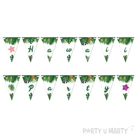 baner flagi hawaii party congee 500 cm