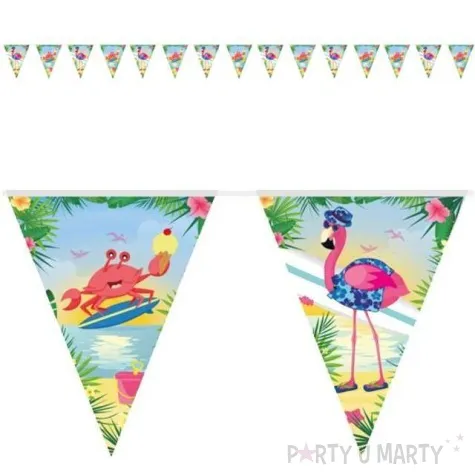 baner flagi hawajskie party folat 1000 cm