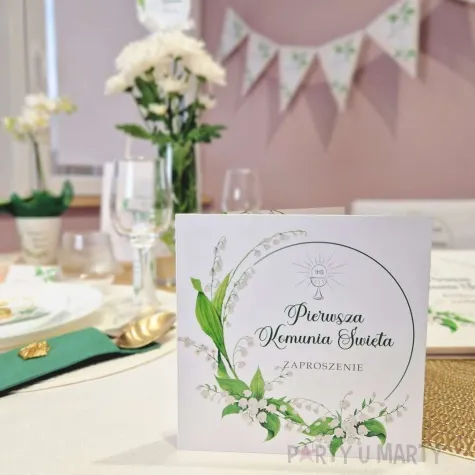 baner flagi i komunia swieta konwalie 3 6 m