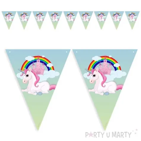 baner flagi jednorozec 3 6 m