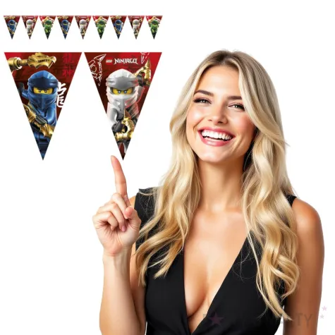 baner flagi lego ninjago procos 230 cm