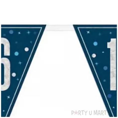 baner flagi liczba 16 granatowy unique 2 74 m