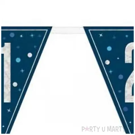 baner flagi liczba 21 granatowy unique 2 74 m