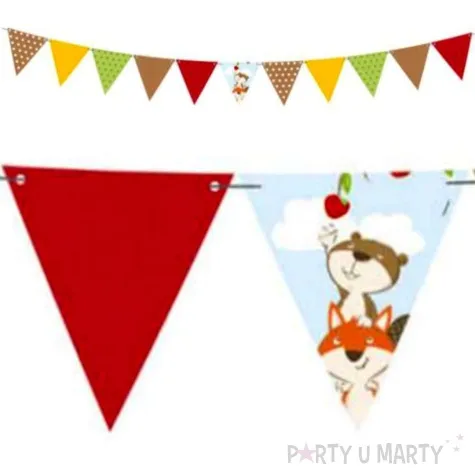 baner flagi lis i bobr amscan 300 cm