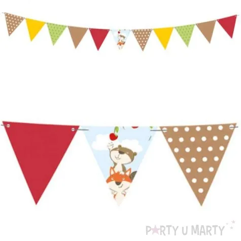 baner flagi lis i bobr amscan 300 cm