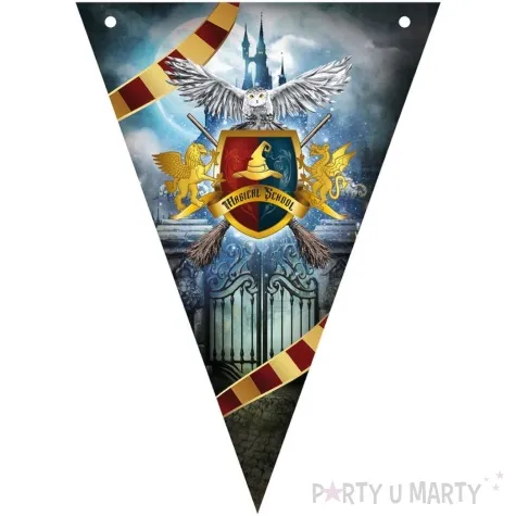 baner flagi magiczna szkola guirca 3 m