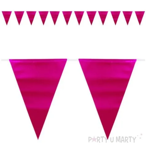 baner flagi metaliczny fuksja folat 600 cm