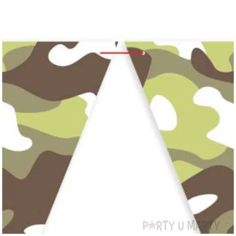 baner flagi moro maskujace brazowo zielone 3 6 m