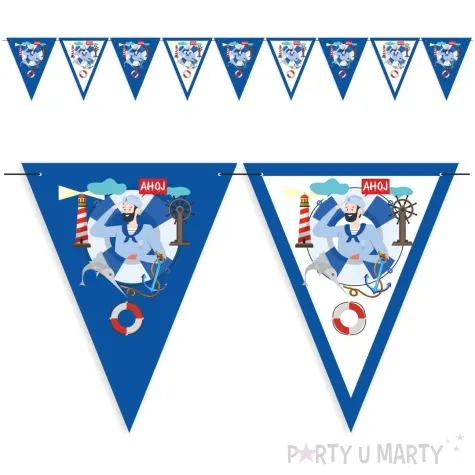 baner flagi morska przygoda mix 3 6 m