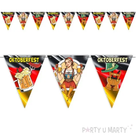 baner flagi oktoberfest muzycznie 3 6 m
