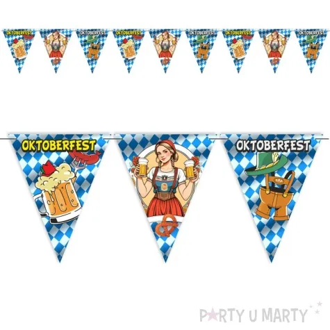 baner flagi oktoberfest po bawarsku 3 6 m