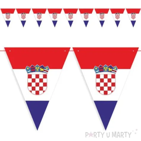 baner flagi panstwa swiata chorwacja diy 3 6 m