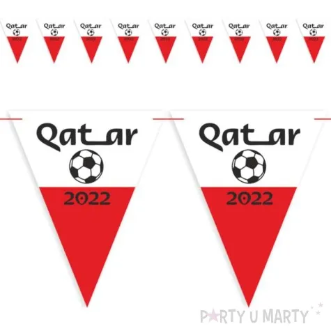 baner flagi panstwa swiata polska katar 2022 diy 3 6 m