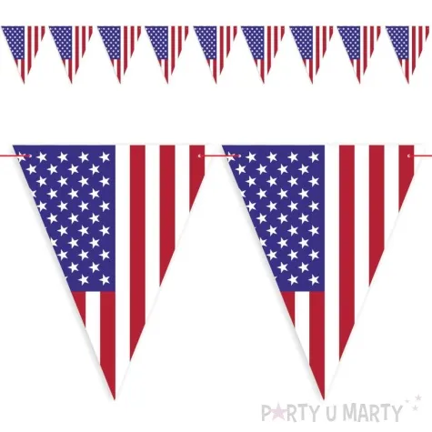 baner flagi panstwa swiata usa diy 3 6 m