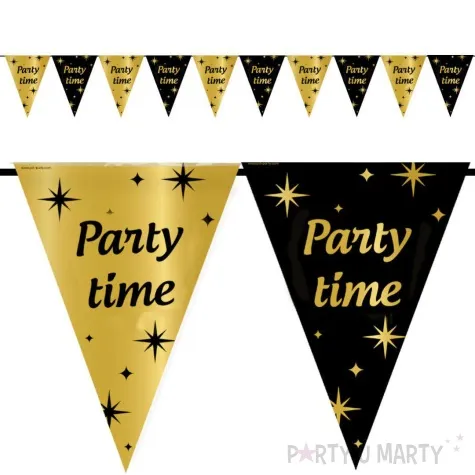 baner flagi party time classy party 10m pd party