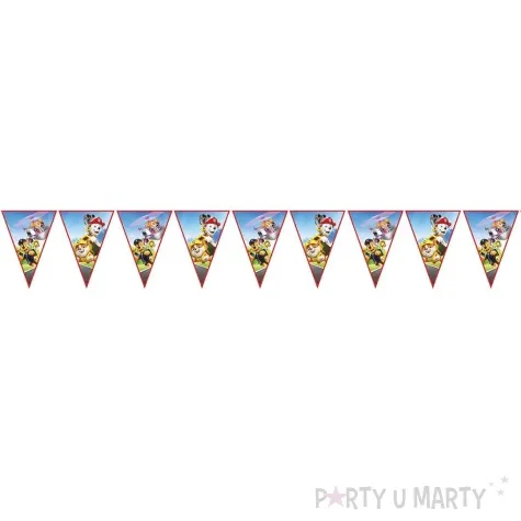 baner flagi paw patrol rescue heroes psi patrol procos 230 cm