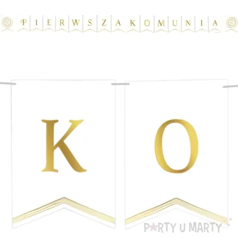 baner flagi pierwsza komunia ihs godan 300 cm