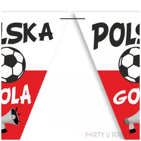 baner flagi pilka nozna polska gola bialo czerwoni 3 6 m