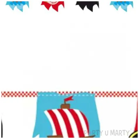 baner flagi piraci amscan 400 cm