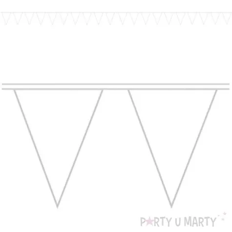 baner flagi premium bialy amscan 1000 cm