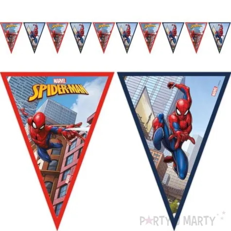 baner flagi spiderman crime fighter procos 230 cm