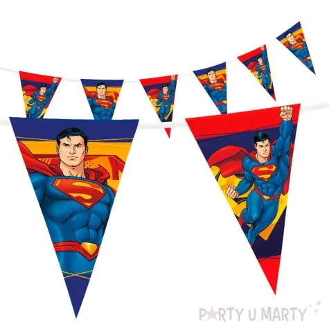baner flagi superman party factory 500 cm