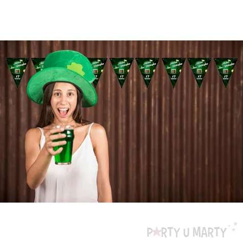 baner flagi sw patryk 17 marca diy 3 6 m