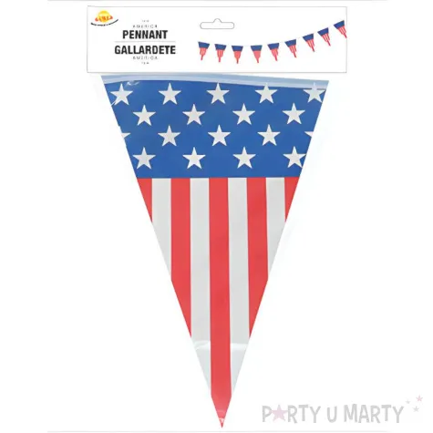 baner flagi usa stany zjednoczone guirca 1000 cm