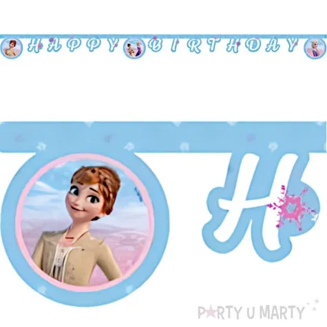 baner frozen 2 anka i elsa happy birthday procos 2 m