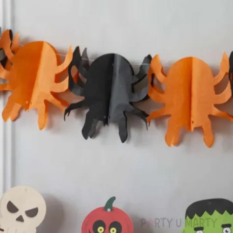 baner halloweenowe pajaki partypal 300 cm