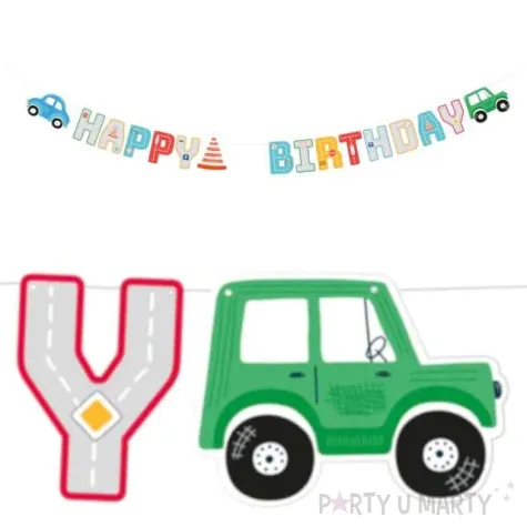 baner happy birthday budowa mix partypal 250 cm