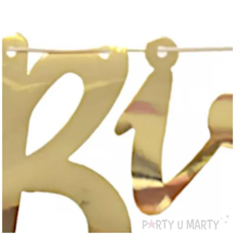 baner happy birthday zloty arpex 1 5 m