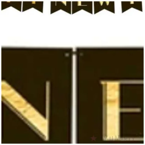 baner happy new year czarny partypal 250 cm