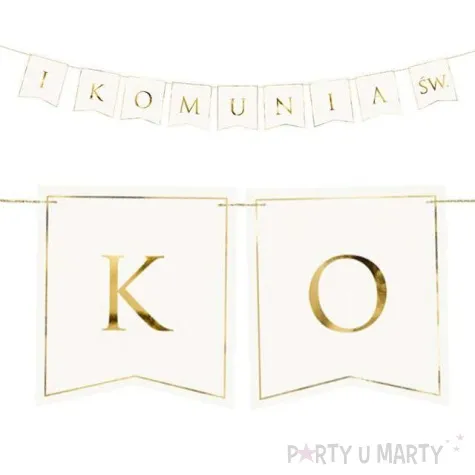baner i komunia swieta partydeco 133 cm