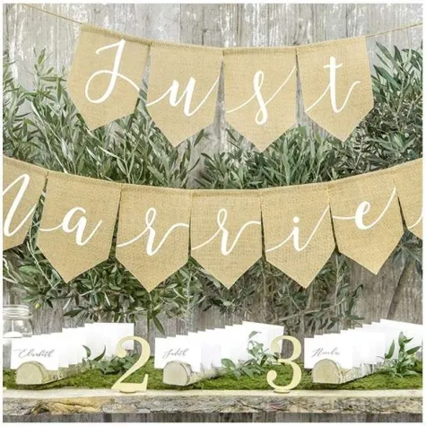 baner just married partydeco 185 cm
