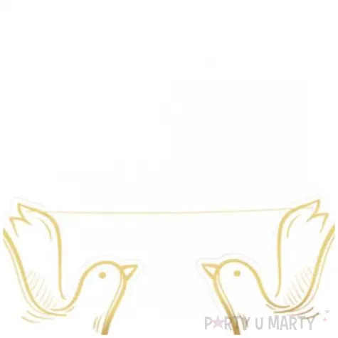 baner komunia swieta golebie zloty partypal 1 8 m