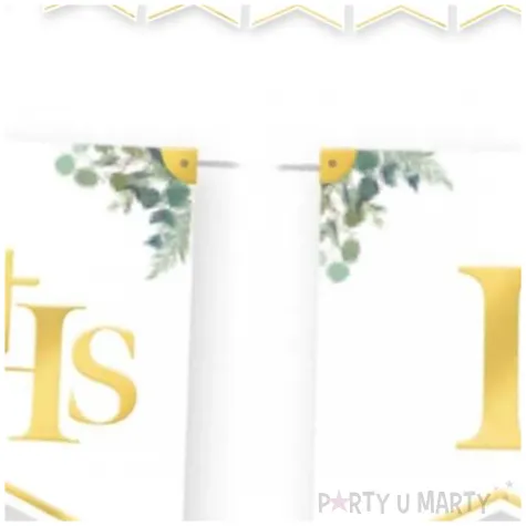 baner komunia swieta ihs eukaliptus 240 cm partypal