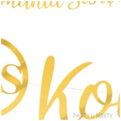 baner komunia swieta ihs zloty partypal 150 cm