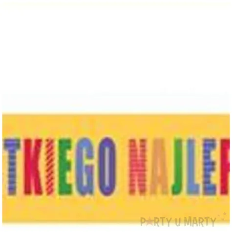 baner krolewska impreza wszystkiego najlepszego godan 185 cm