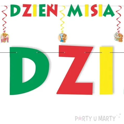 baner mis i literki mix kolor 2 2 m