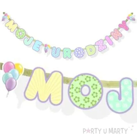 baner moje urodziny dekoracjepolska 240 cm