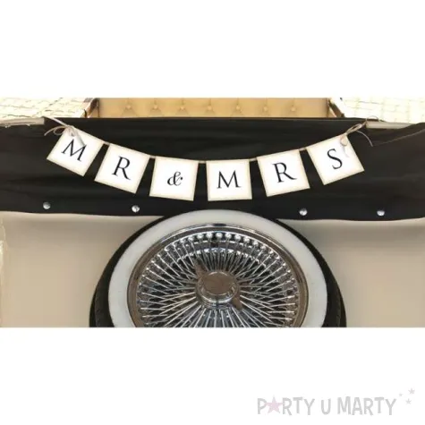 baner mr mrs partydeco 77 cm